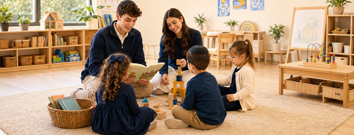 Early Childcare Education elective at Landow Jewish Academy